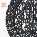 Ayat ul Kursi Wooden Wall Frame - 16x16 Size Wooden Wall Hanging Frame - Islamic Wooden Wall Art - Decorative Item For Home&Mosque Decor. 