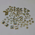 Pack of 1 Real Kundan Beads DIY Sewing Jewelry Decoration, DIY,  60 Pcs Total (20 Pcs Each). 