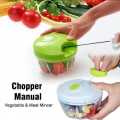 Mini Speedy Chopper Manual Hand Pull Mini Turbo Cutter. 