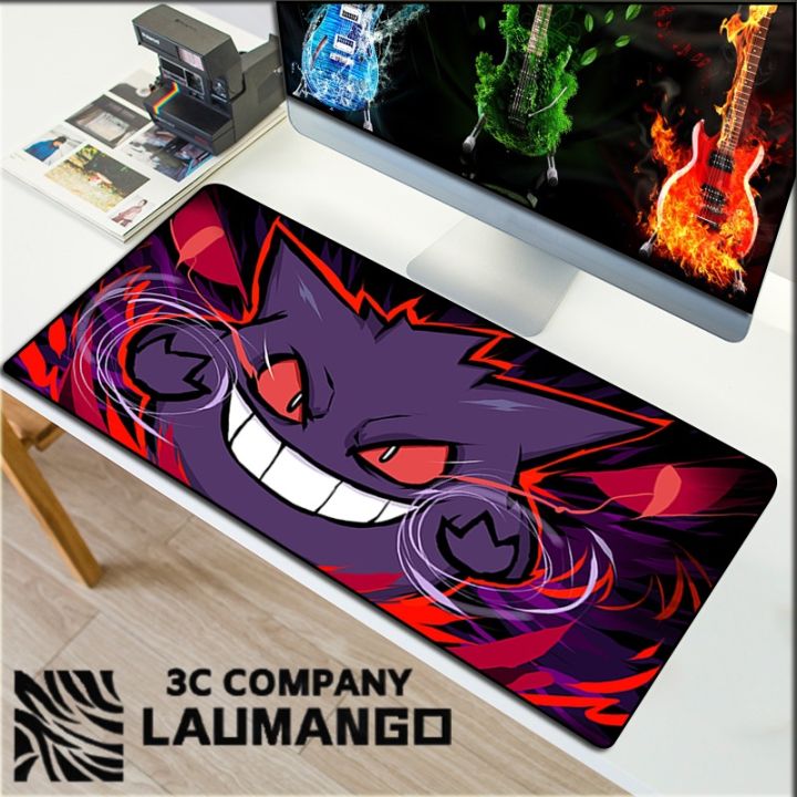 Pokemon Varmilo Gaming Mouse Pad Carpet Mat Desk Gamer Pc Anime Genshin Impact Computer Mats Mause Accessories Laptops Keyboard