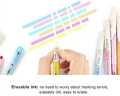 Pastel Highlighters Soft Assorted Colors Highlighter Pens KS. 