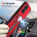 For Motorola Moto G14 Case Hard With Stand Magnetic Shockproof Protective Back Cover Case. 