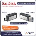 USB, FLASH DRIVE, SANDISK, Ultra USB Type-C & USB 3.1 Dual Memory Stick 16 / 32 / 64 / 128 GB. 