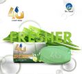 4U fresher luxury soap 125gram with Alovera & Cucumber for all types of Skin. 