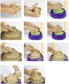 Pottery Wheel Pottery Studio Kit Educational Toy DIY Toy with Clay for Kids Air Dry Sculpting Clay and Craft Paint kit for Kids Educational Toy for Kids. 