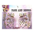 【Good-Love Store】FG25  Small Eyeliner Jewels Makeup Sticker with Star Gems, Rainbow festival, party, carnival makeup. 