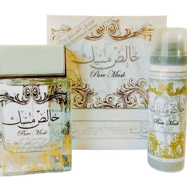 Khalis%20Pure%20Musk%20for%20Men%20and%20Women%20EDP%20100ml%20+%20Body%20Spray%20-%20Image%202