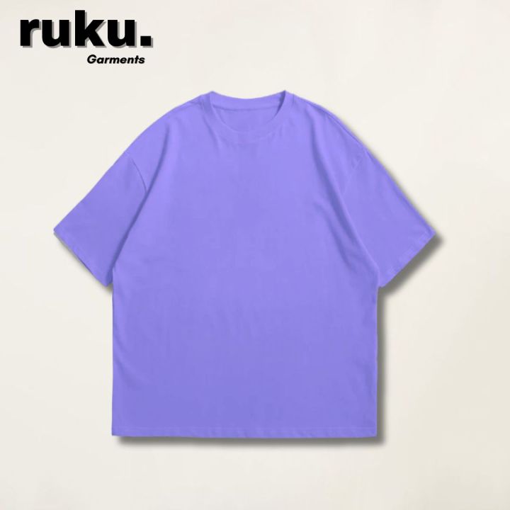 Ruku%20Garments%20Oversized%20Plain%20Drop%20Shoulder%20T-shirt%20Pack%20Of%205%20Single%20Jersey%20%20Cotton%20Stuff%20-%20Image%207
