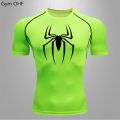 Spider Men T Shirt Quick Dry Rashgard Running Shirt Men Compression Shirt Gym Fitness Top Sport Shirts Men Exercise Jersey 2099. 