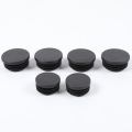 Chassis Cap-6 * Chassis Plug Covers-Black. 