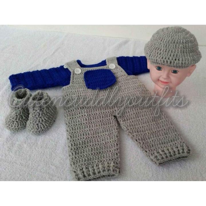 WOOLEN DRESS FOR BABY BOYS / CROCHET DRESS FOR BOYS / WINTER BOYS DRESSING / NEWBORNS CROCHET DRESSING / BABY SUIT / DRESS SET FOR BOYS