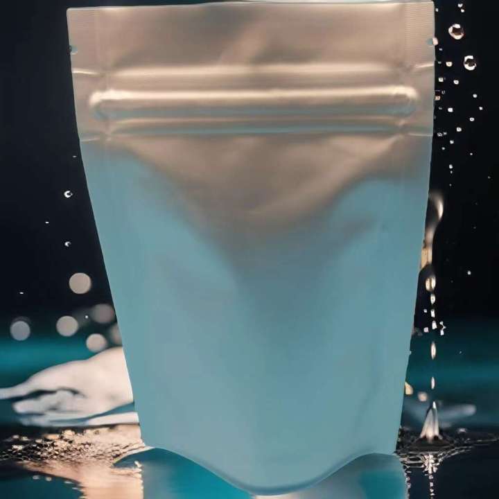 Batch packaging bags with three side sealing, self standing zipper ...