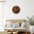 Alhafiz walls Presents The Night Light Wall Clock, Big size Glow in The Dark / This clock glow and shine in the night and makes the room or home beautiful / Wooden Wall Clock, Luminous Wall Clock for Bedroom, Living Room, Kitchen- / Best of luck. 