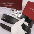 Best-Quality Leather Belt with AA Shape Buckle Fashionable And Stylish Belt For Men -Pack 01. 