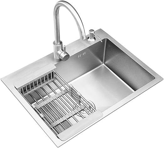 SA kitchen sink double bowl 68x45 CM