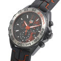 Tag Heuer Formula 1 Senna Special Edition Black Silicone Strap  Black Dial Chronograph Quartz Watch for Gents - CAZ1019.FT8027. 