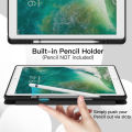 For CASE i|Pad Pro 12.9 Inch (2015/2017 Model, 1st/2nd Gen) with Pencil Holder, Slim Tablet Cover with Soft TPU Back. 