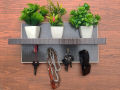 wooden key holder for wall, Wall key Hanger for Hanging Keys for home, office, room decoration. 
