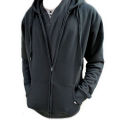 Zip Hoodie Black Zipper Hoodie New Winter Jet Black Hoodie for Men & Women. 