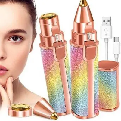 Flawless%202%20in%201%20Eye%20Brow%20And%20Facial%20Hair%20Remover%20Chargeable%20,%20Multi%20Attractive%20Color%20With%20USB%20Charging%20Cable%20And%20Cleaning%20Brush%20-%20Image%203