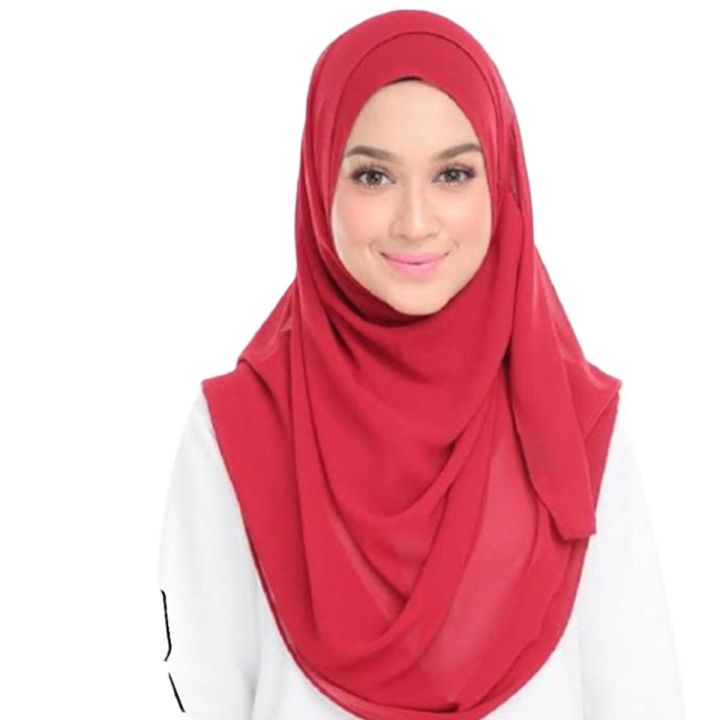 how to wear double loop hijab