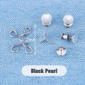 Pearl Jeans Button Pants Snap Fastener Adjustable Tightener Waist Buckle Clothing Jeans Buttons. 