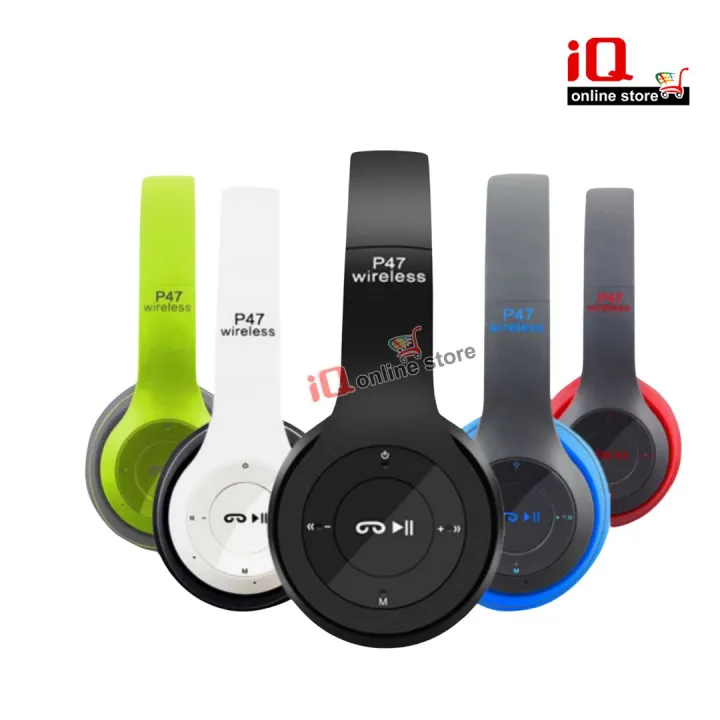 P47%20Wireless%20Bluetooth%20Headphones%20%20Stereo%20Head%20Phones%20Foldable%20Headset%20with%20Mic%20Wireless%20Built-in%20Mic%20Compatible%20For%20all%20Android%20Devices%20and%20PC%20-%20Image%207
