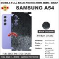 Samsung A54 FULL BACK 360 premium Protection Skin Wrap full cover. 