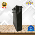 BLACK PAPER BAGS  Pack of 8 Premium Quality Black Paper Bags  (IMPORTED PAPER) of 13.5 x 10 x 4 inches. 
