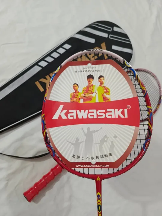 Original%20Kawasaki%20Red%20Color%20Super%20Light%20Badminton%20Racket%20Full%20Carbon%20Badminton%20Racket%20Set%20Professional,%20High%20Quality%20-%20Image%204