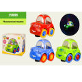 Bump and Go Funny Car with 3D Lights & Music for Kids. 