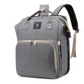 Mother And Baby Backpack New Multifunctional Folding Crib Carry Bag Mother Travel Diaper Bag Baby Stroller Storage Bag. 