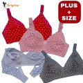 FairyShop Jersey Cotton Bra Non Padded 44 46 48 50 52 54 Pack of 1 - ZQV. 