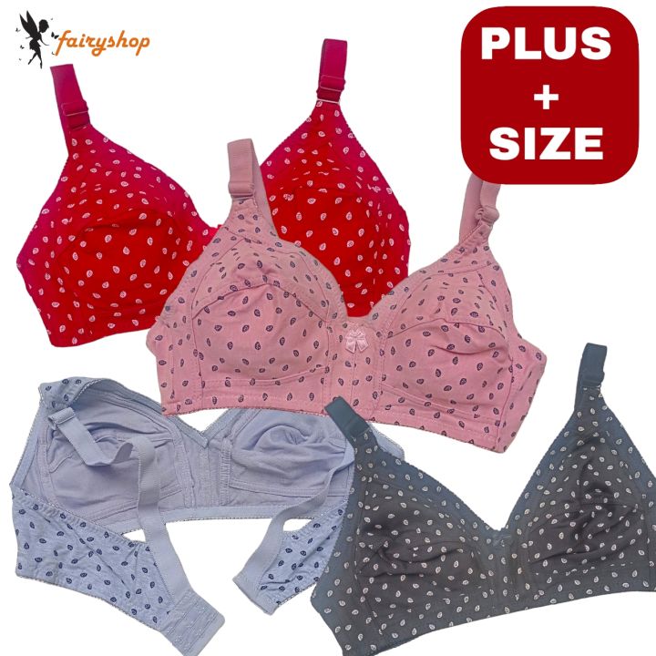 FairyShop Jersey Cotton Bra Non Padded 44 46 48 50 52 54 Pack of 1 - ZQV