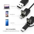5.5mm/7mm HD 3 in 1 OTG Android Endoscope Camera Borescope IP67 Waterproof Sewer Industrial Mobile Endoscope Piping Endoscopy. 