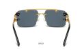 Luxury Square Sunglasses Man Woman Brand Designer Vintage Rimless Sun Glasses Male Female Fashion Retro Mirror Oculos De Sol. 