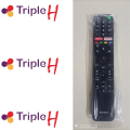 SONY Voice Remote control Original RMF-TX-500P Universal Work Black Color With Social Buttons  TRIPLE H. 