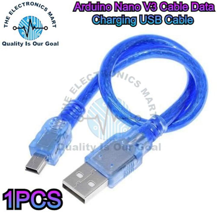 Arduino Nano V3 Cable Data Charging USB Cable In Pakistan