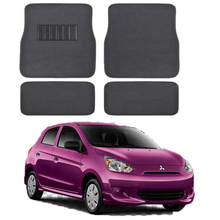 MITSUBISHII MIRAGE CARET FLOOR MATS-GREY
