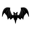 Spooky Bat LED Sign – Halloween Wall Light with RGB Colors – Personalized Gaming Room Decor. 