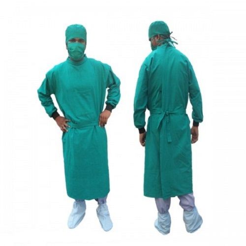 OT Gown-Surgeon Gown-Doctor Gown For Male and Female with adjustable Belt-Washable