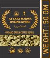 Organic Green coffee beans for weight loss 50 gm. 