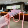 Glitter Bling Soft Phone Case Cover For Xiaomi Redmi Note 11 Pro 11T Poco M4 Pro Crossbody Sling Shoulder Strap Lanyard For Xiaomi 11 Lite 10T 9S K40. 