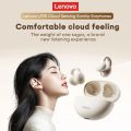 Original Lenovo LP25 OWS Wireless Bluetooth Ear Clip Headphones Long Battery Life Gaming Headset HIFI Surround Sound Earbuds With Mic. 