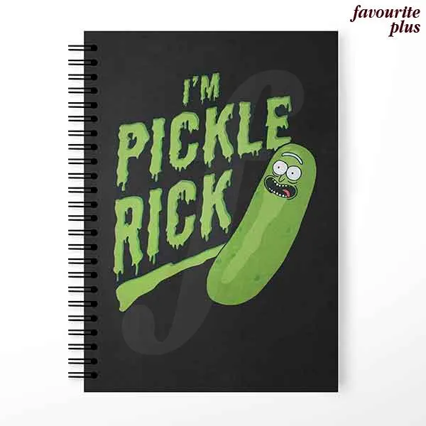 Pickle%20Rick%20Printed%20University%20Notebooks%20Diary%20Personalized%20Customized%20Cute%20Spiral%20Notebook%20in%20Pakistan%20-%20Image%202