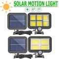100W 120 LED COB Solar Powered Flood Light Spotlight Waterproof Outdoor Garden Security Landscape Lighting Wall Light. 