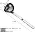 Stainless Steel Oil Soup Separator Spoon, Oil Filter Spoon, Cooking Spoon Oil-Separated Spoon with Long Handle, Grease Filter Spoon for Home Kitchen Hot Pot. 