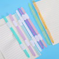 1/5/10Pcs 2 Hole Binding Clips Strip Binder Plastic Loose-leaf Clip Color A4 Paper Fasteners DIY Album Scrapbook File Folder Notebook. 