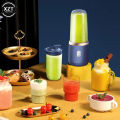 USB Rechargeable Juicer Blender - Mini Portable Personal Size Blender with 6 Blades - Electric Mixer for On-the-Go Smoothies - 400ml Food Grade Fruit Juicer Machine. 