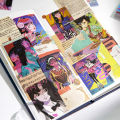 50Pcs Vintage Girl/Scenery Decorative Stickers Book Art Craft Scrapbooking Label Diary Japanese Stationery Album Journal Planner. 